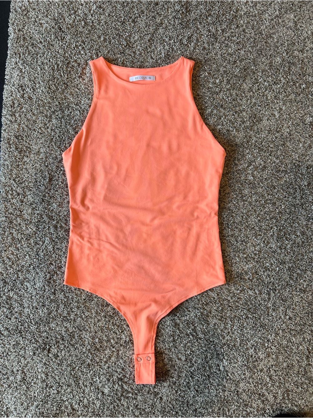 Women’s Peach Sleeveless bodysuit size Small